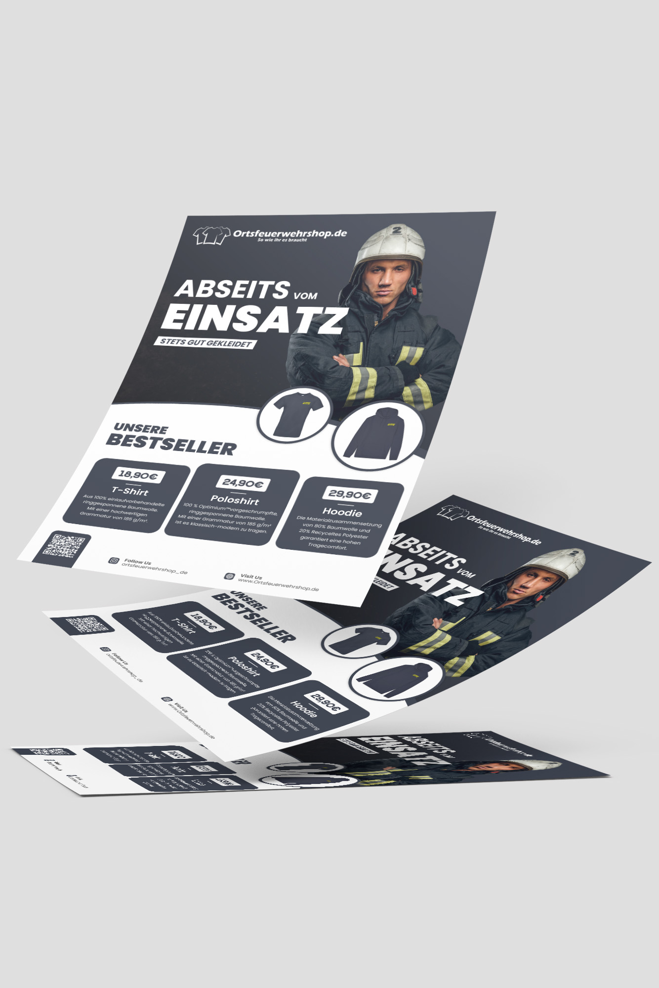 Flyer Ortsfeuerwehrshop.de